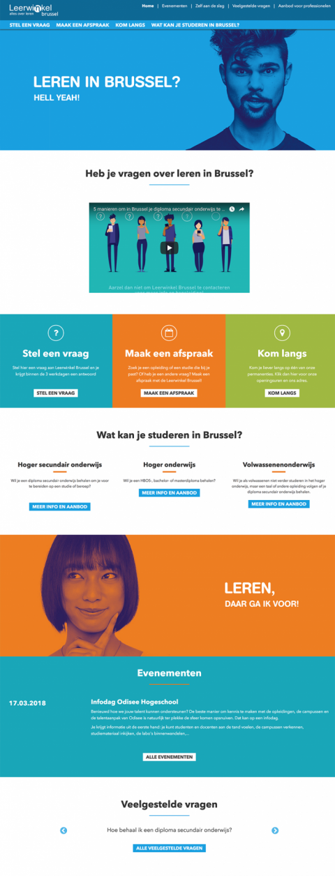 Leerwinkel Brussel Project